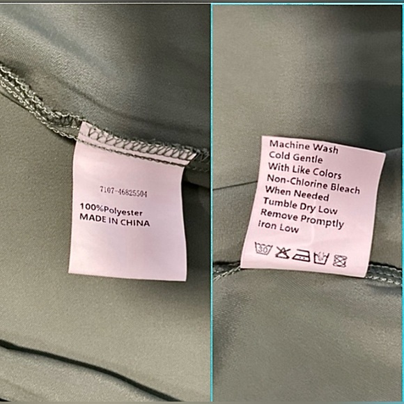 NWT PrettyGarden Ruched Bodycon Sleeveless One Shoulder Wrap Satin Belted Slit L - Picture 12 of 12